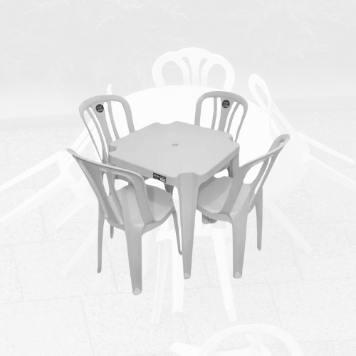 Kit Mesa e Cadeiras